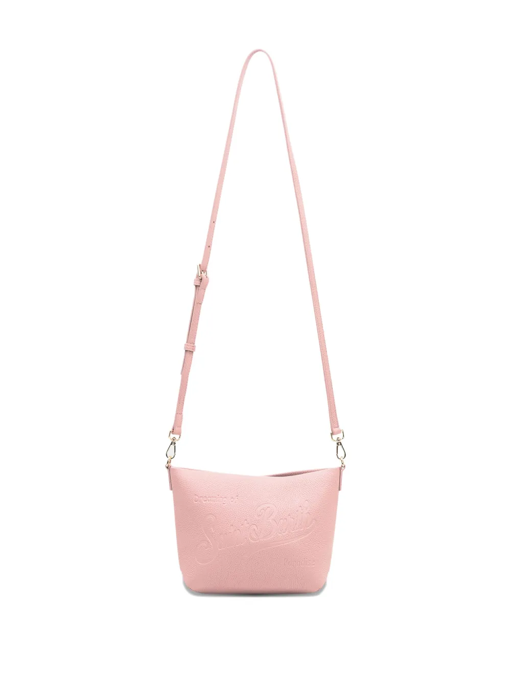 MC2 Saint Barth Aline leather shoulder bag - Roze