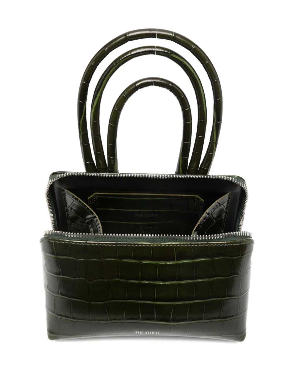Attico Mini La Passeggiata Bag In Green