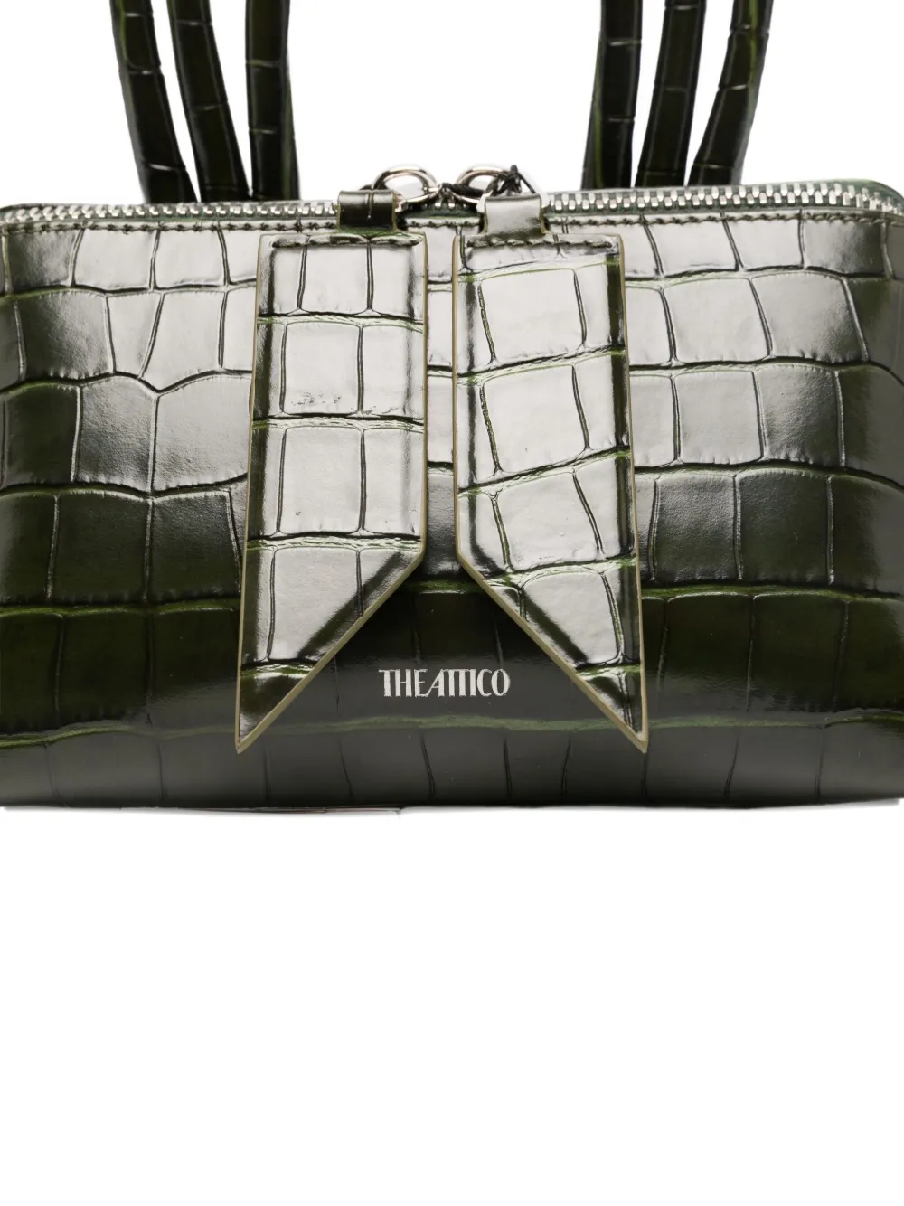 Attico Mini La Passeggiata Bag In Green