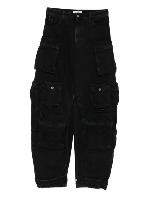 The Attico cargo-pockets jeans
