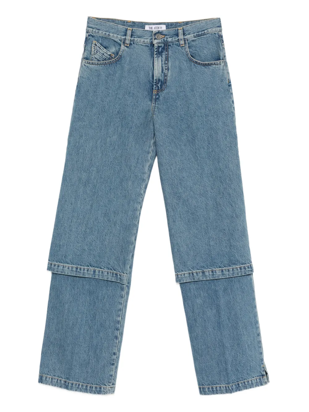 The Attico five-pocket jeans - Blu
