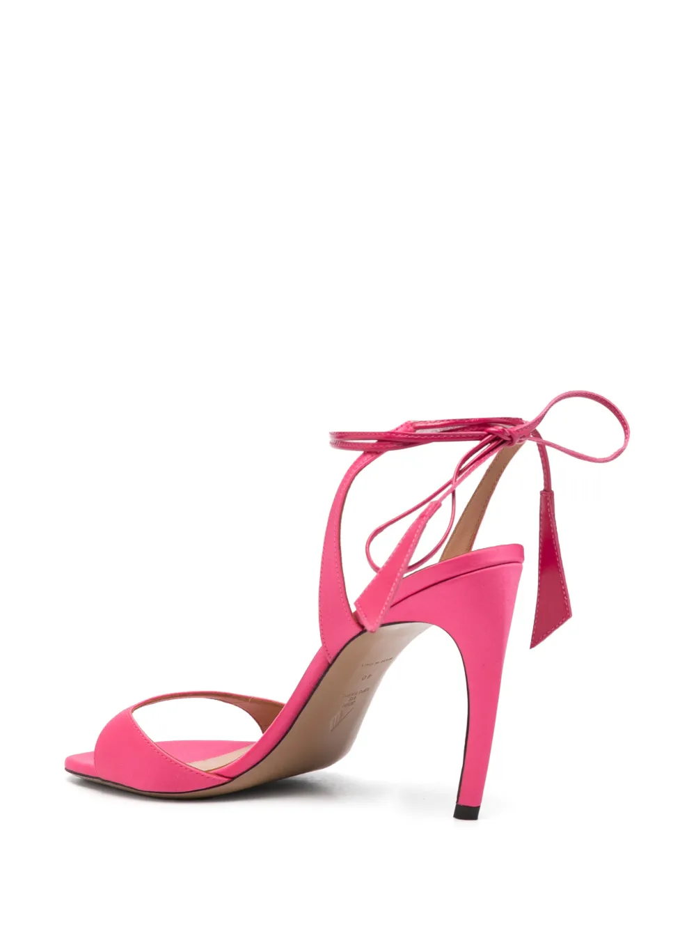 The Attico Ora sandals Roze