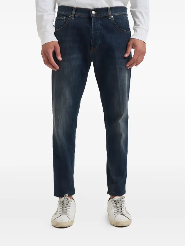 DONDUP five-pocket Jeans Black FARFETCH SG