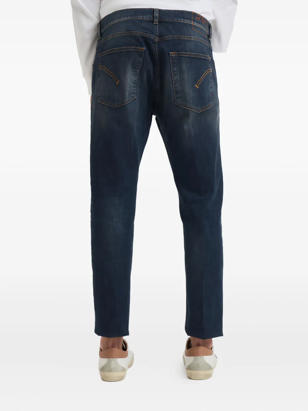 DONDUP Jeans met vijf zakken Zwart