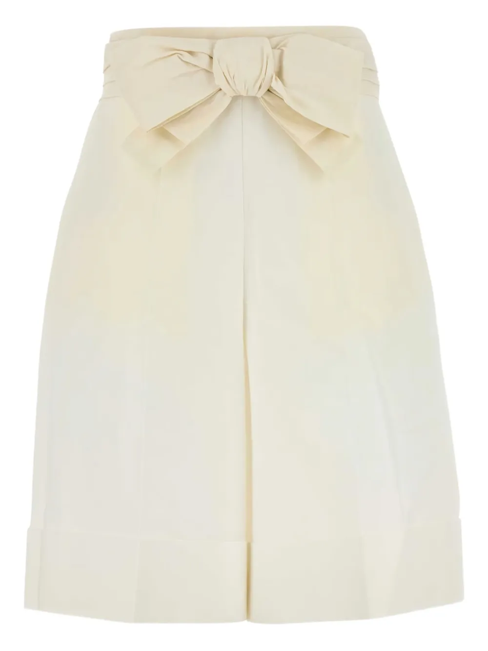 Valentino Garavani cotton-blend shorts | Neutrals | Image 1