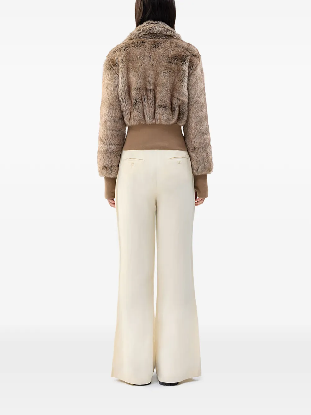  Unreal Fur Event Horizon Faux-fur Jacket - Brown 