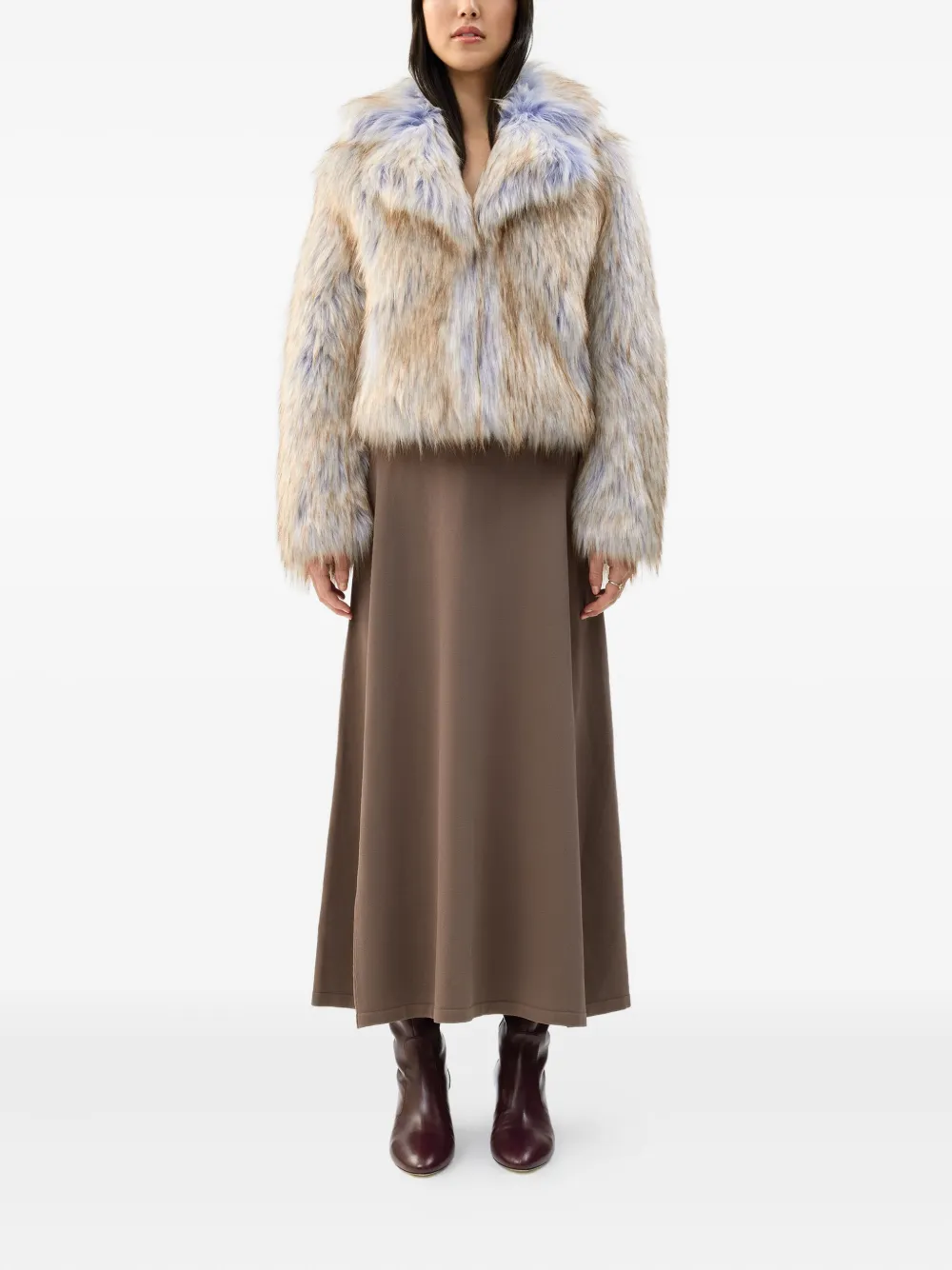 Unreal Fur Harmony Faux-fur Jacket In Neutral