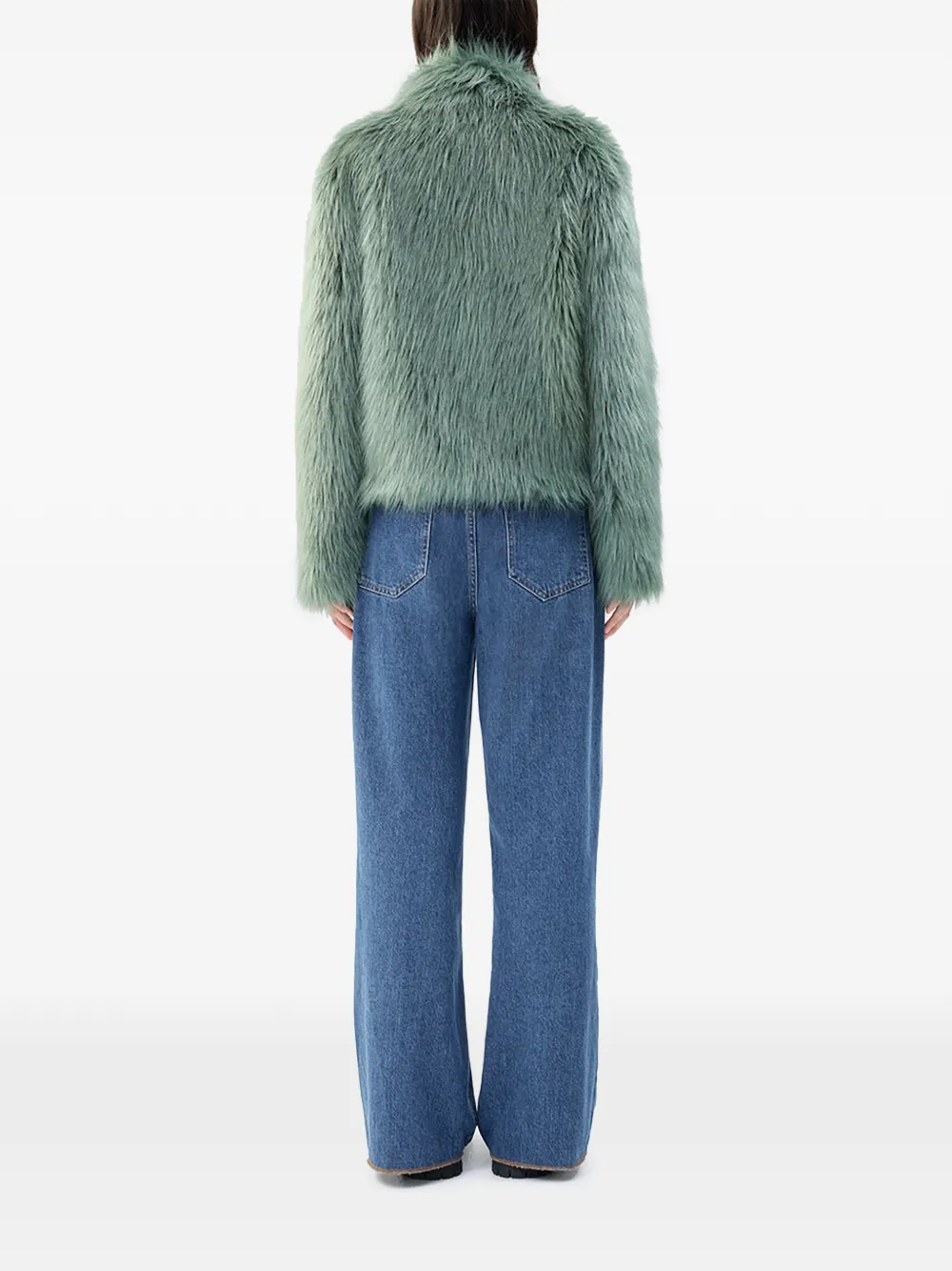  Unreal Fur Fur Delish Jacket - Green 
