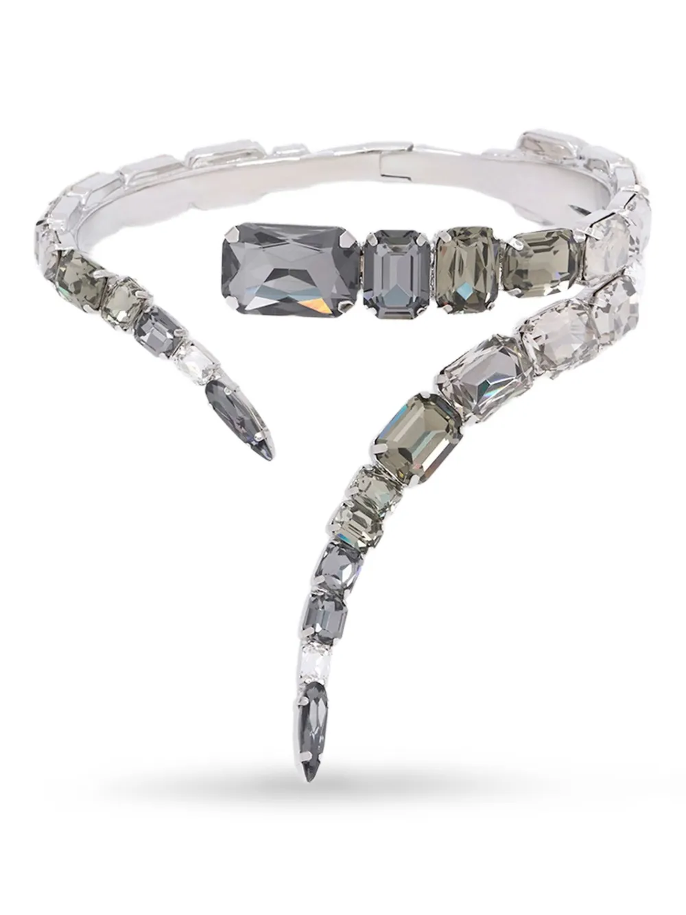 晶饰环绕式项圈式项链