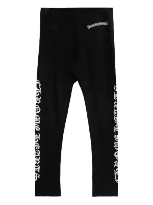 Chrome Hearts ホースシューモチーフ レギンス | ブラック | FARFETCH JP