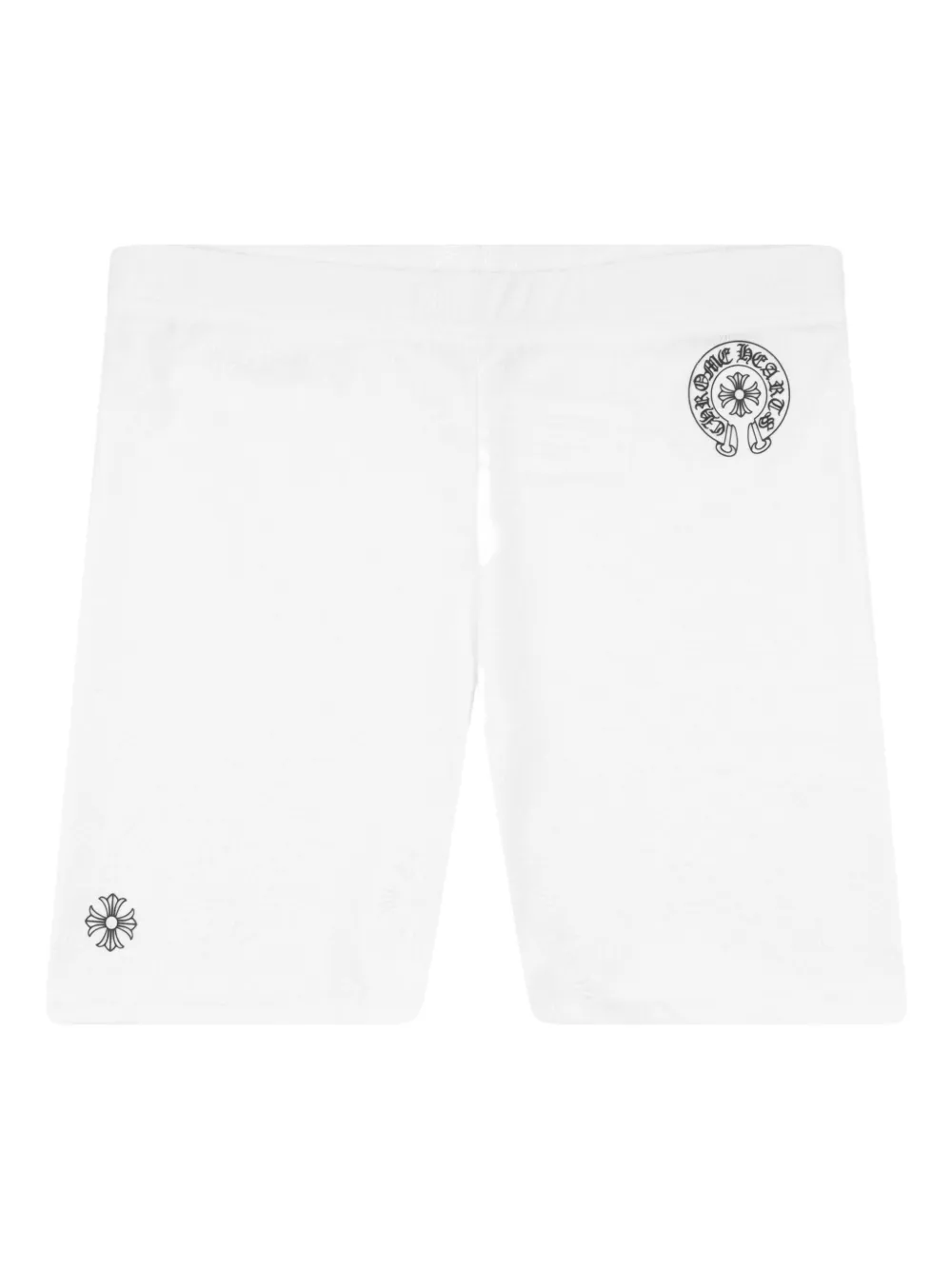 Chrome Hearts logo shorts - ホワイト Chrome Hearts logo shorts - ホワイト
