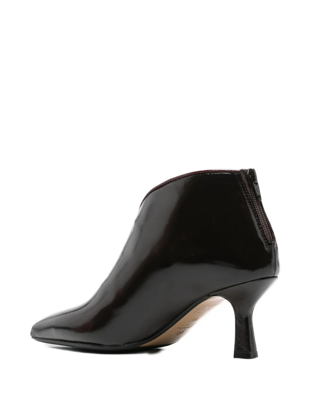 L Arianna Contrasting-trim Boots In Black