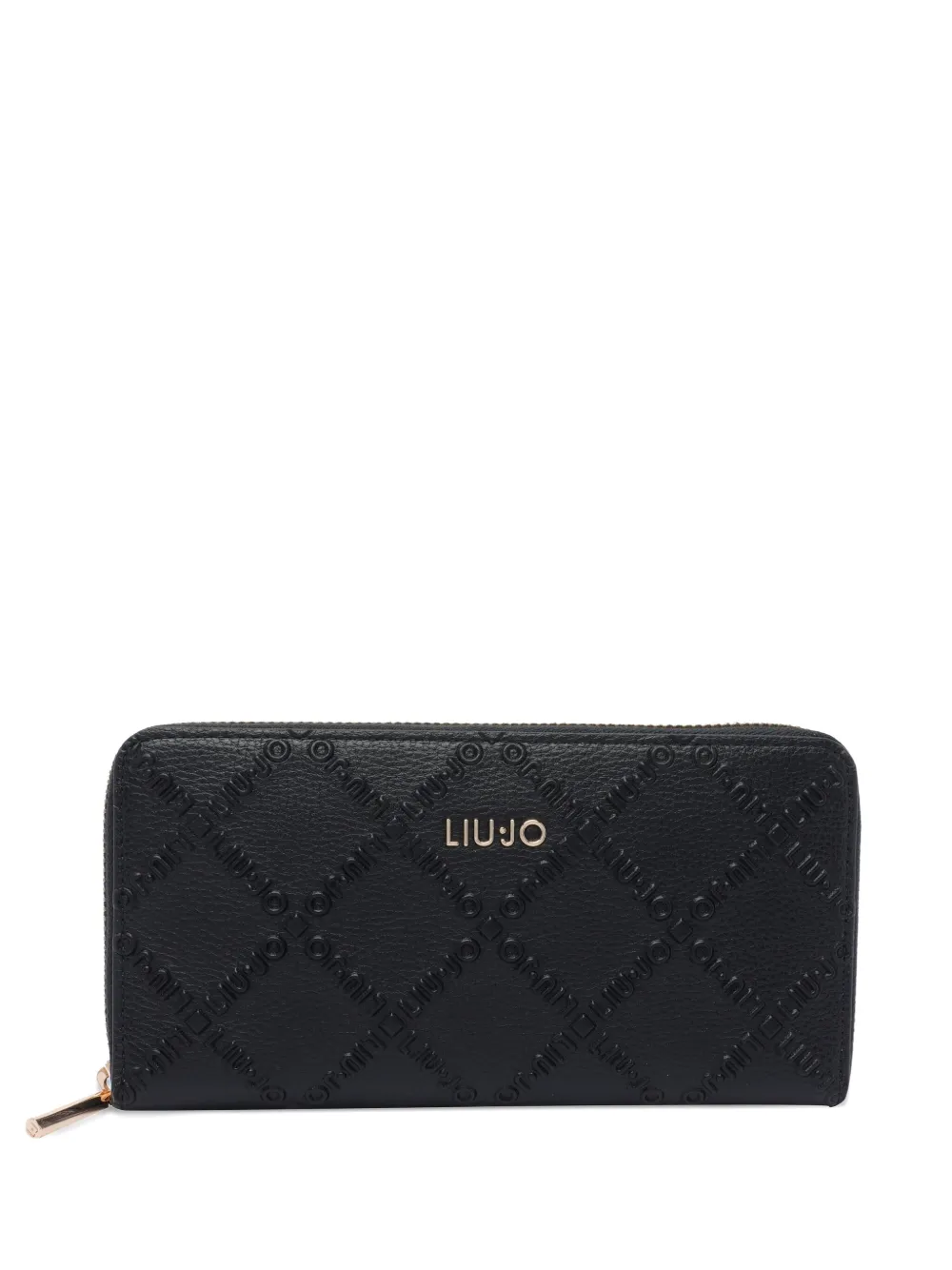 LIU JO logo-embossed wallet | Black | Image 1