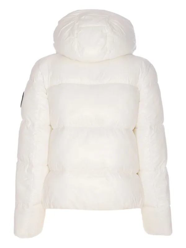Save The Duck フーデッド パデッドジャケット | ホワイト | FARFETCH JP