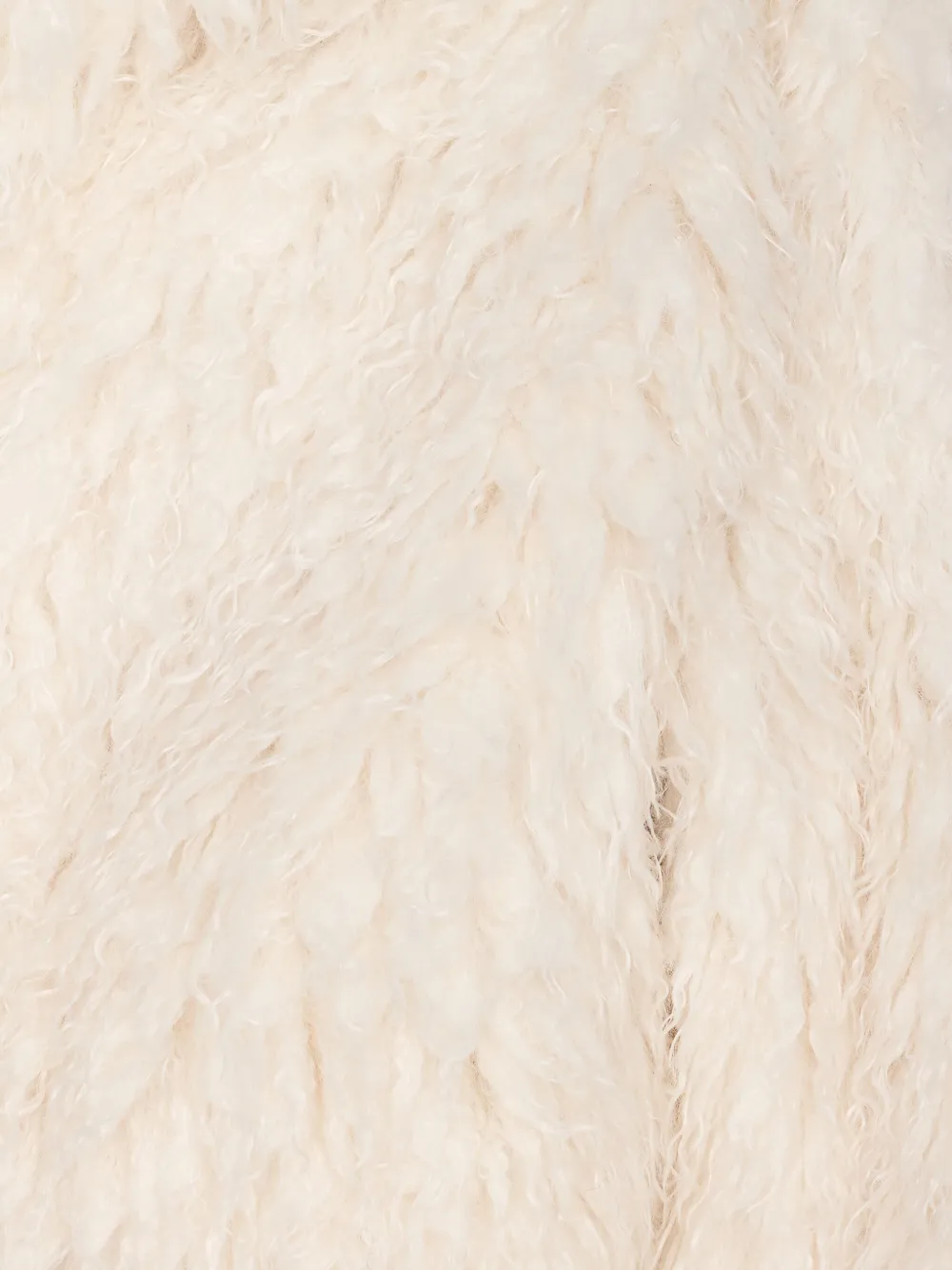 Michael Michael Kors Faux-fur Coat In Neutral