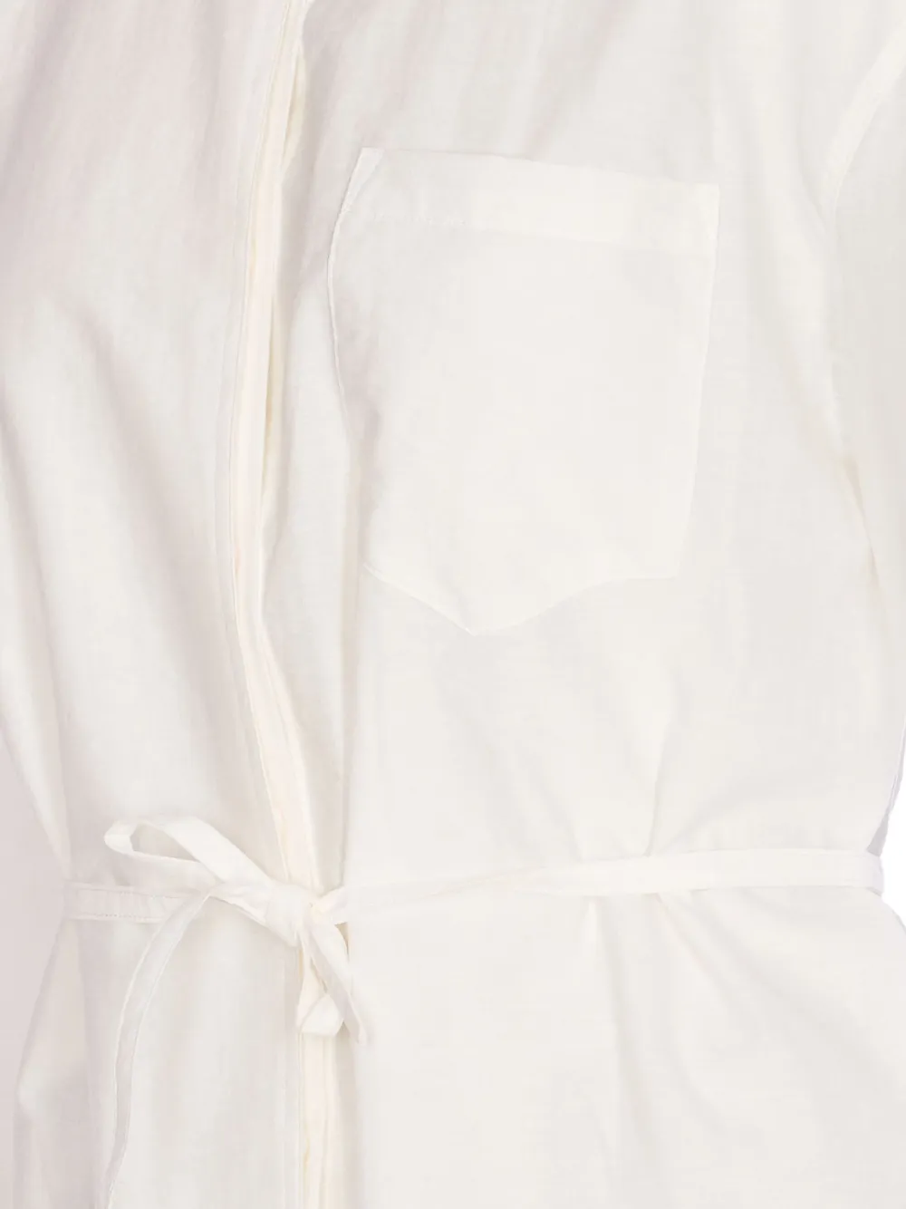 Ele Belted Shirt In White