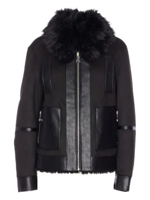 PATRIZIA PEPE パトリツィアペペ リアルファー ウール コート S Patrizia Pepe Faux Fur & Shearling Jackets for Women - Shop on