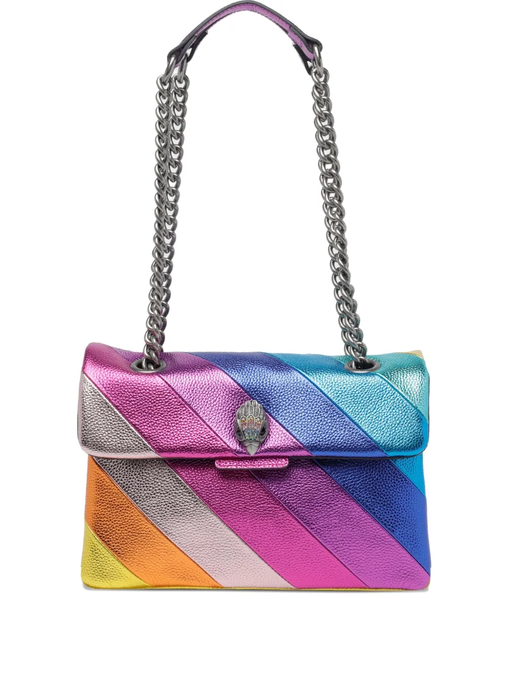 Kurt Geiger Kensington Shoulder Bag In Pink