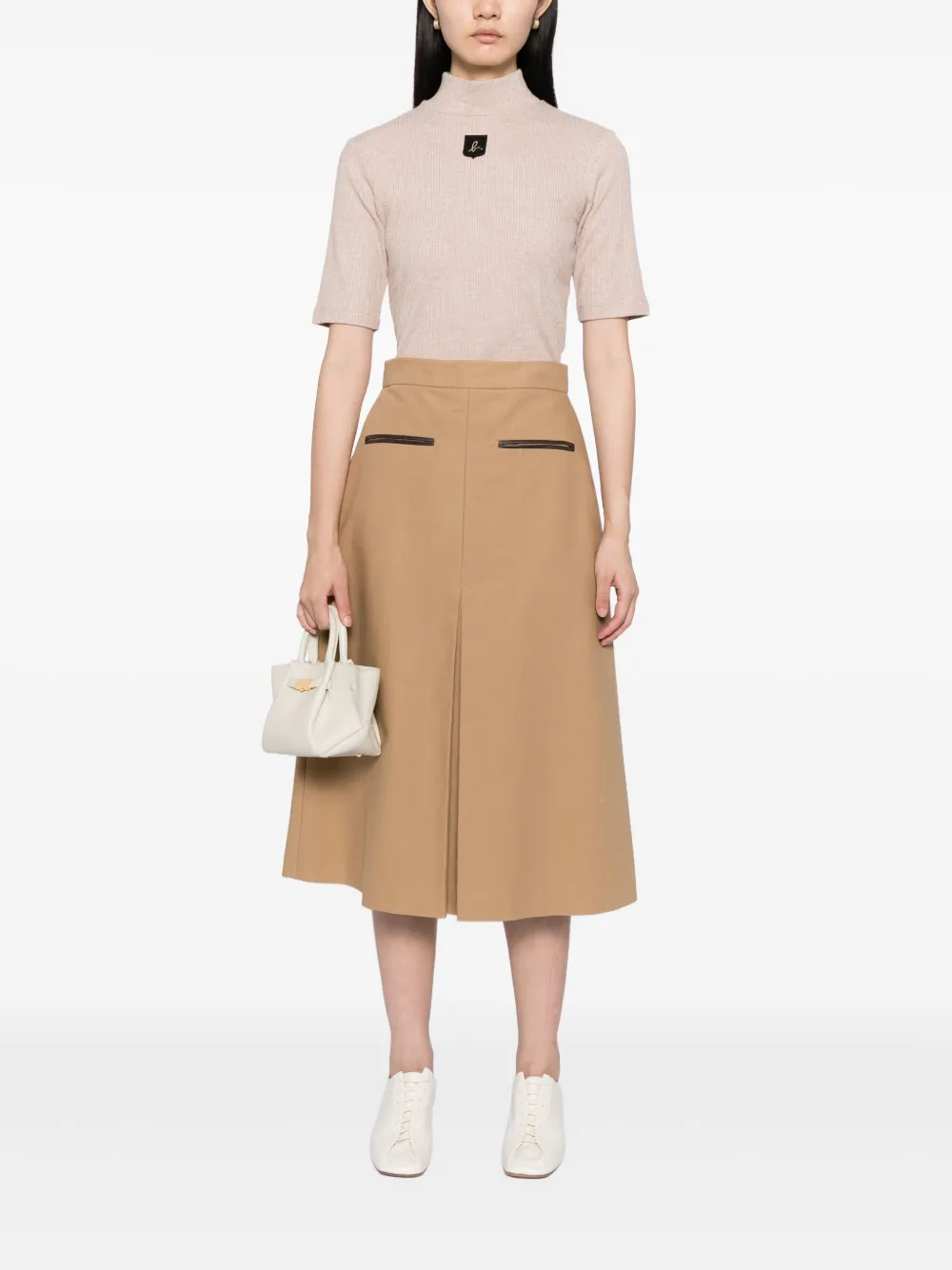 agnès b.  logo-embroidered top | T-Shirts & Jersey Shirts | Image 2