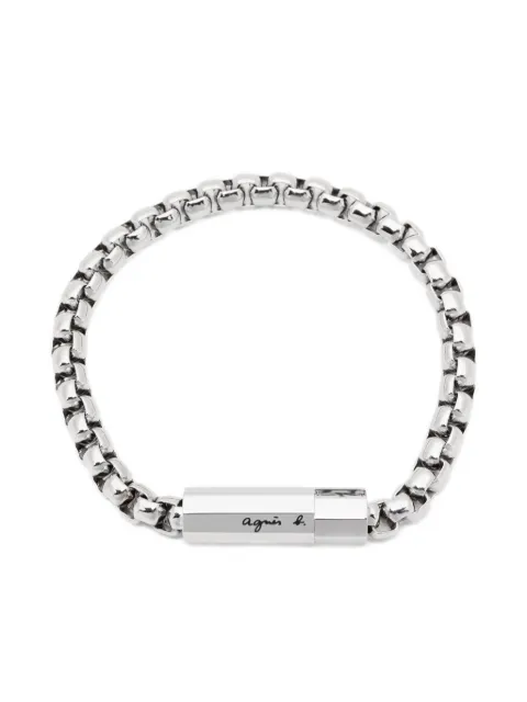 agnès b.  octagon-chain bracelet