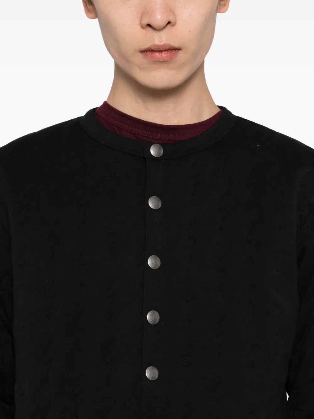 Agnès B. Grand Jacket In Black