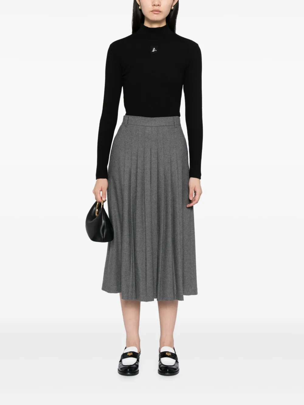 agnès b.  logo-embroidered top | T-Shirts & Jersey Shirts | Image 2