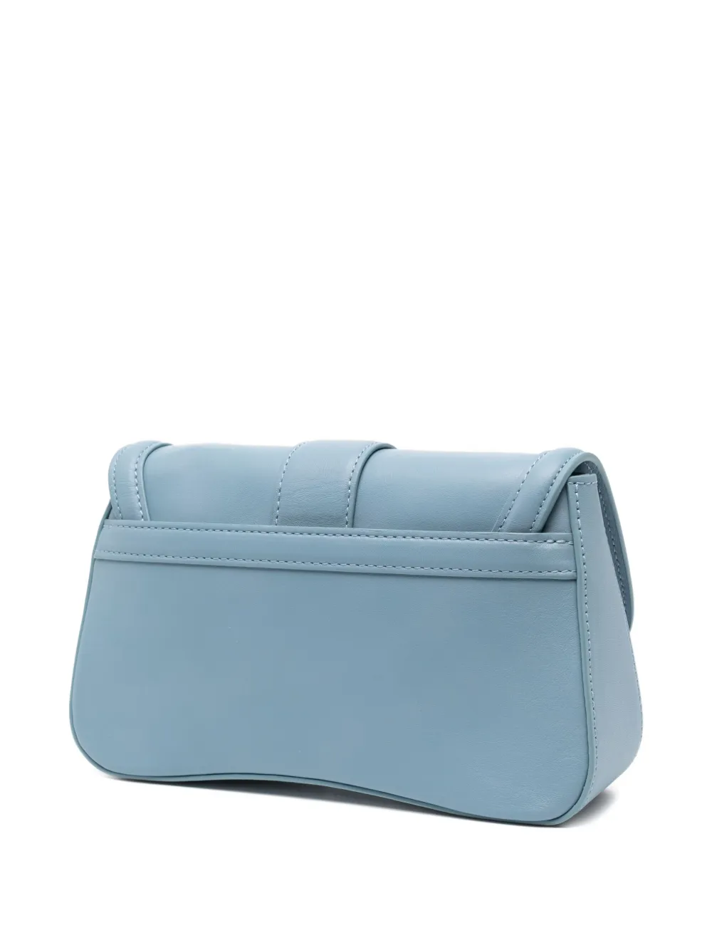 Agnès B. Logo-plaque Crossbody Bag In Blue
