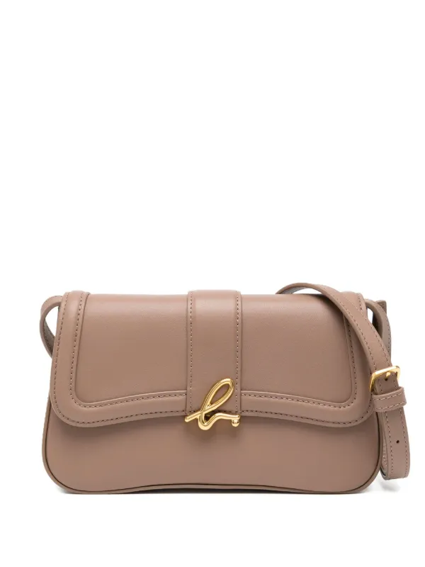 Agnès b. logo-plaque Crossbody Bag | Neutrals | FARFETCH NZ