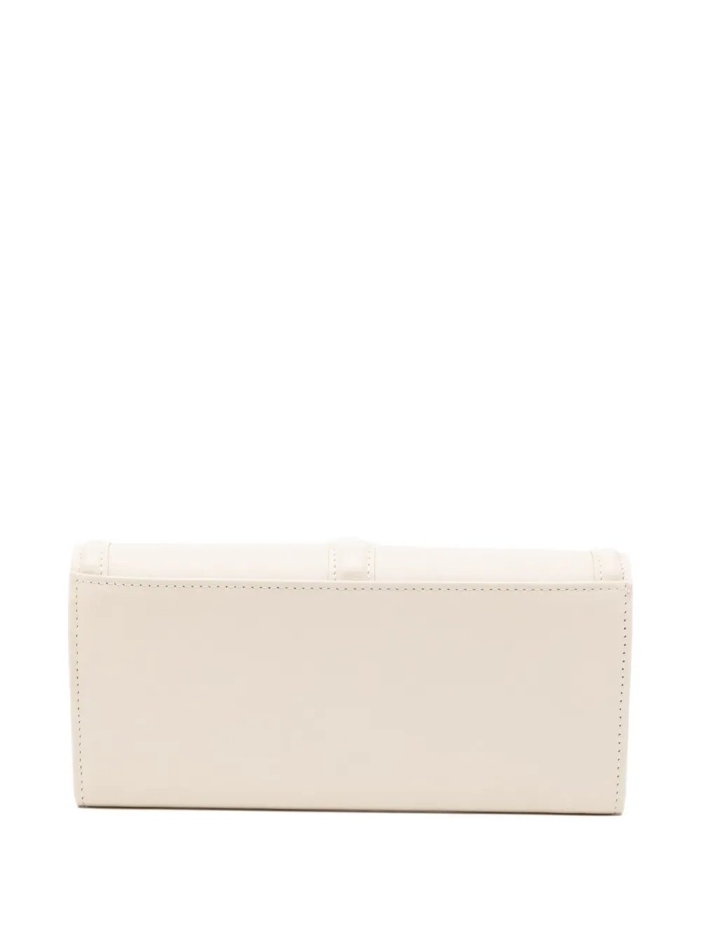Agnès B. Leather Wallet In Neutral