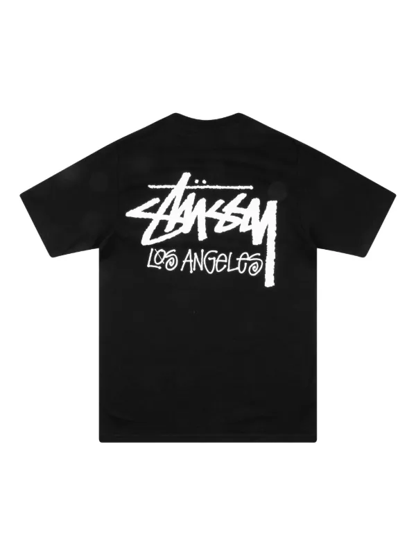 Stussy ロゴプリント Tシャツ Stüssy Logo T-shirt | Black | FARFETCH