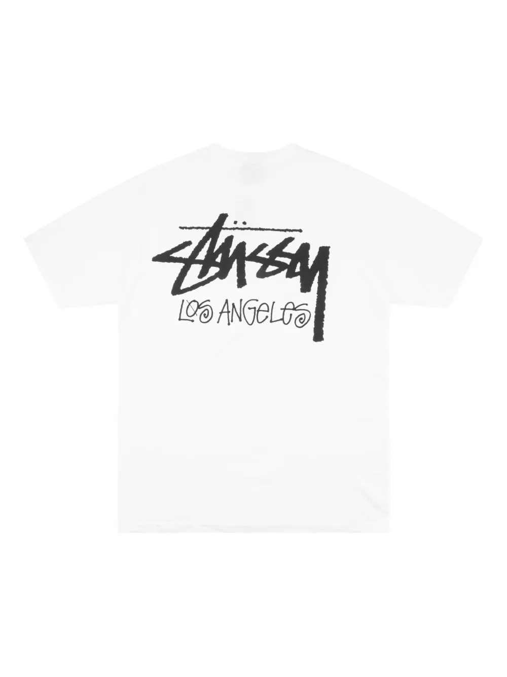 Stüssy T-shirt met logo - Wit