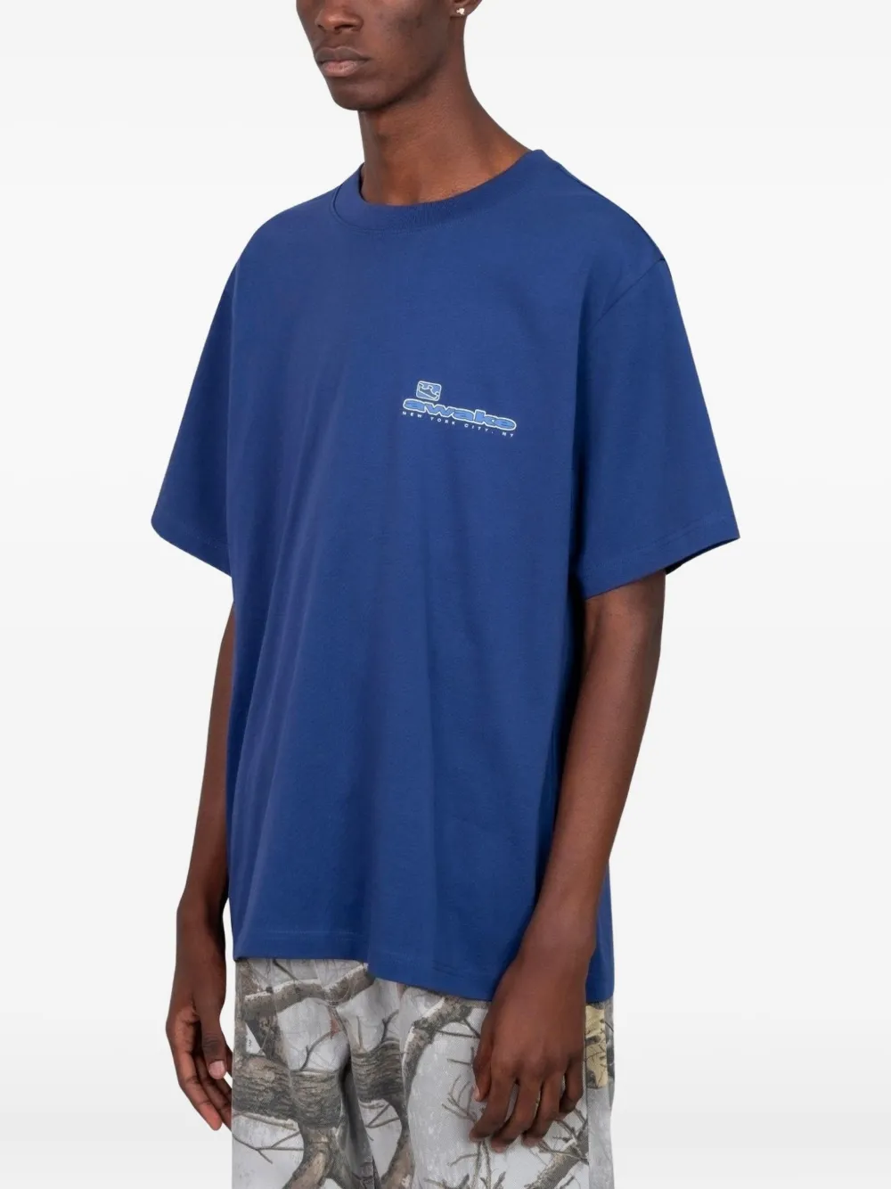 Awake NY New York City T-shirt - Blauw