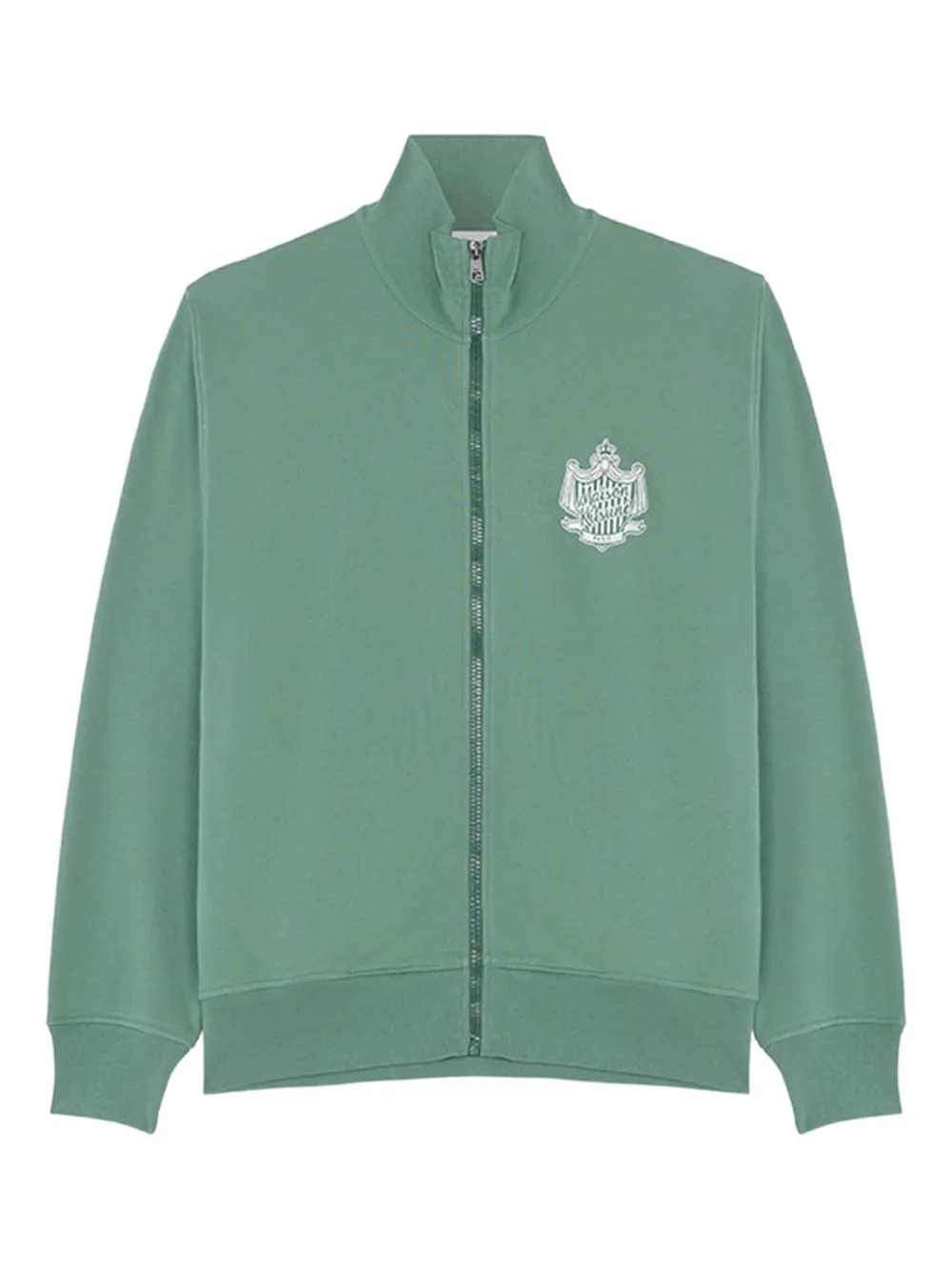 Maison Kitsuné sudadera con cierre | verde | Image 1