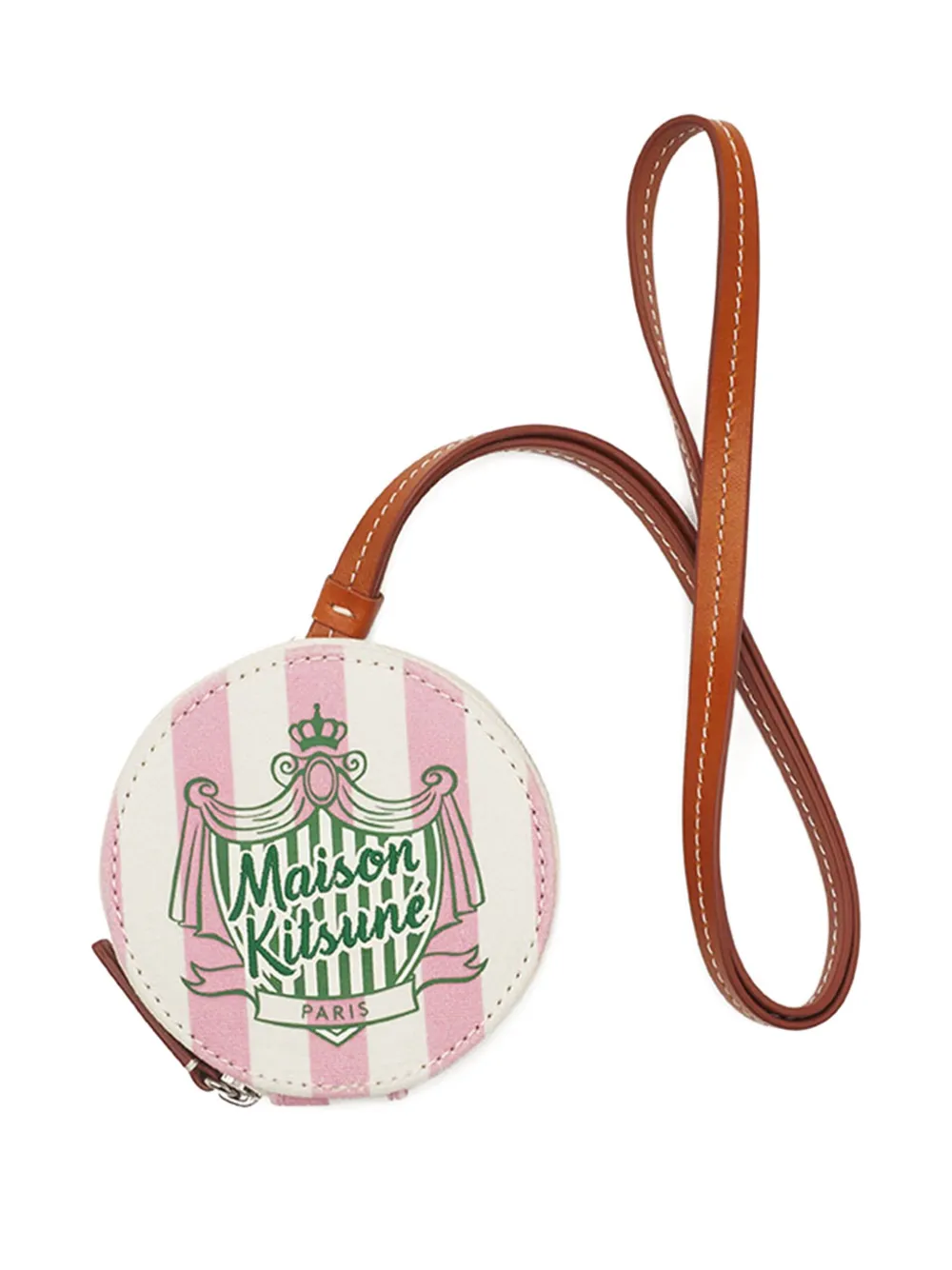 Striped Logo Wallet
