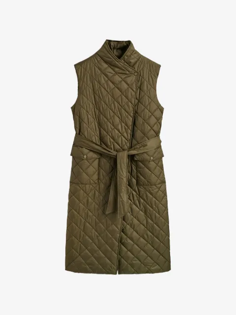 Gant quilted belted coat