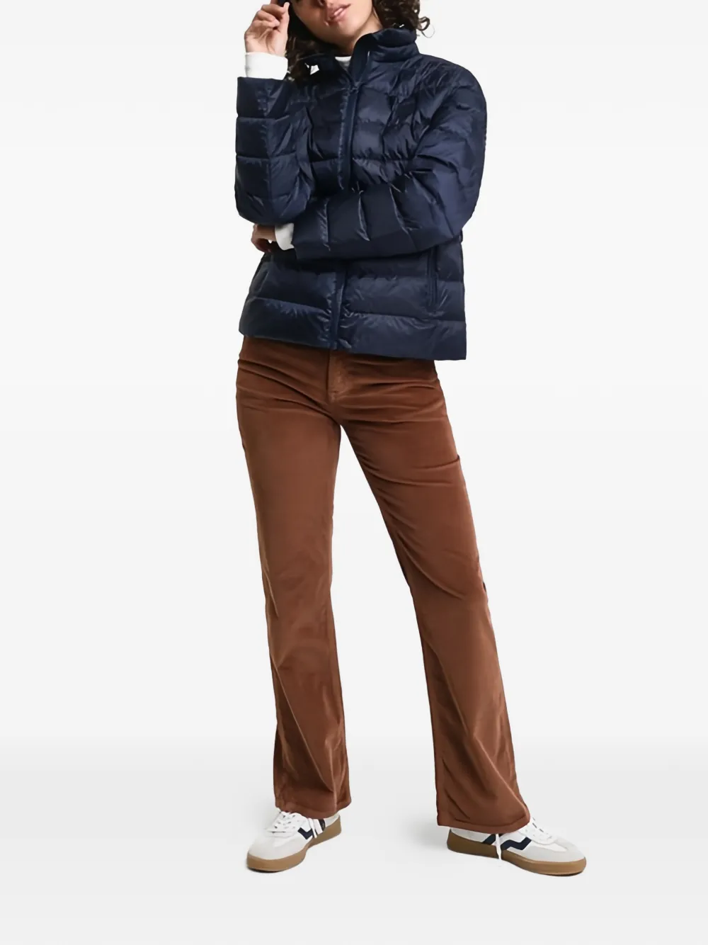  Gant Quilted Jacket - Blue 
