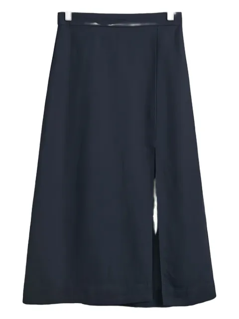 Gant slit midi skirt