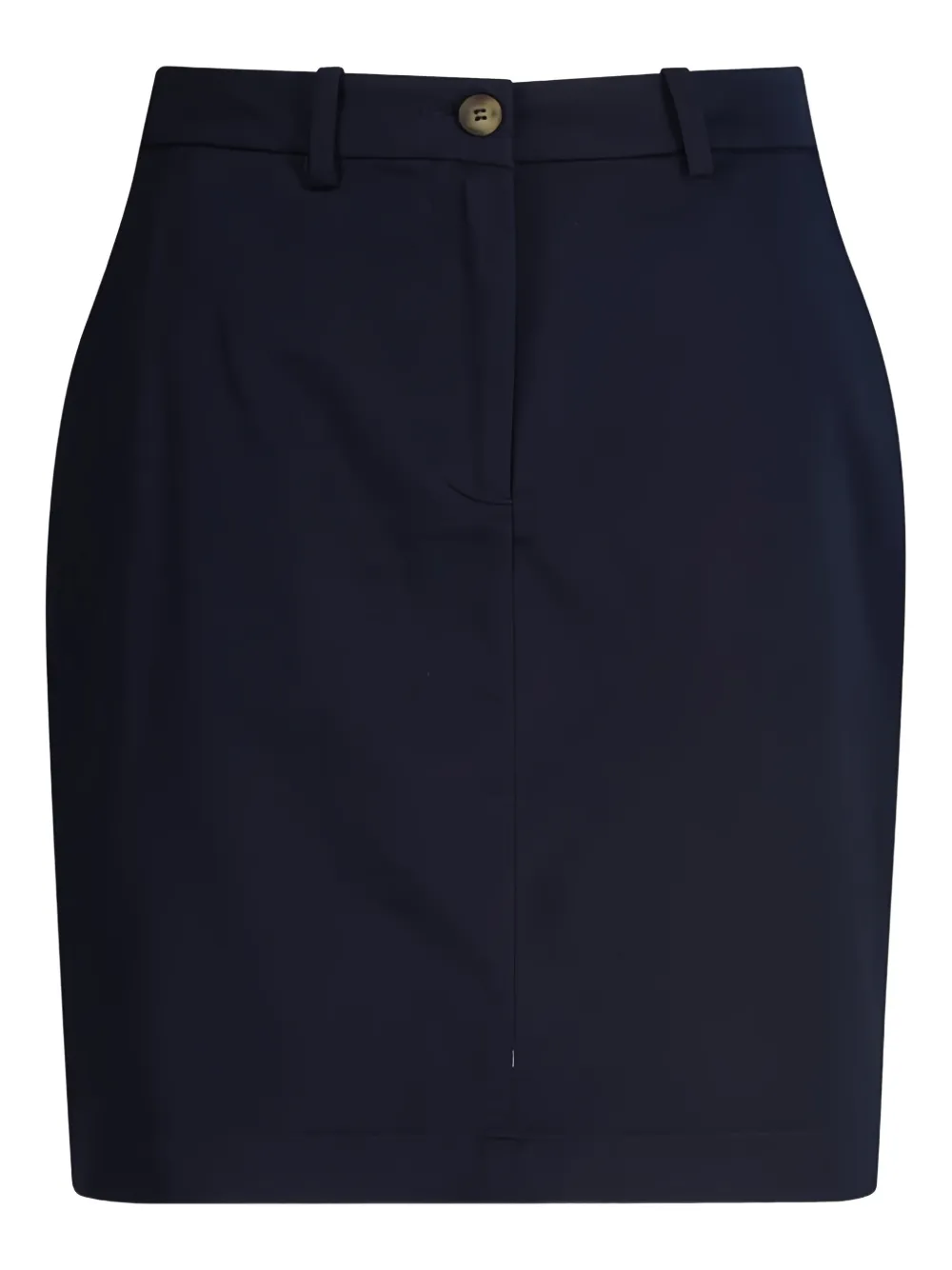 Gant buttoned midi chino skirt - Blu