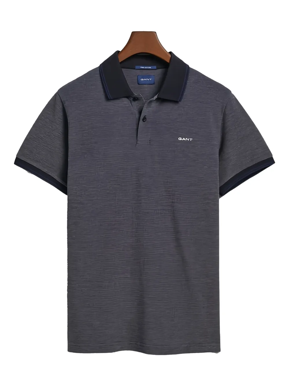 Gant tipped-trims polo shirt - Blu