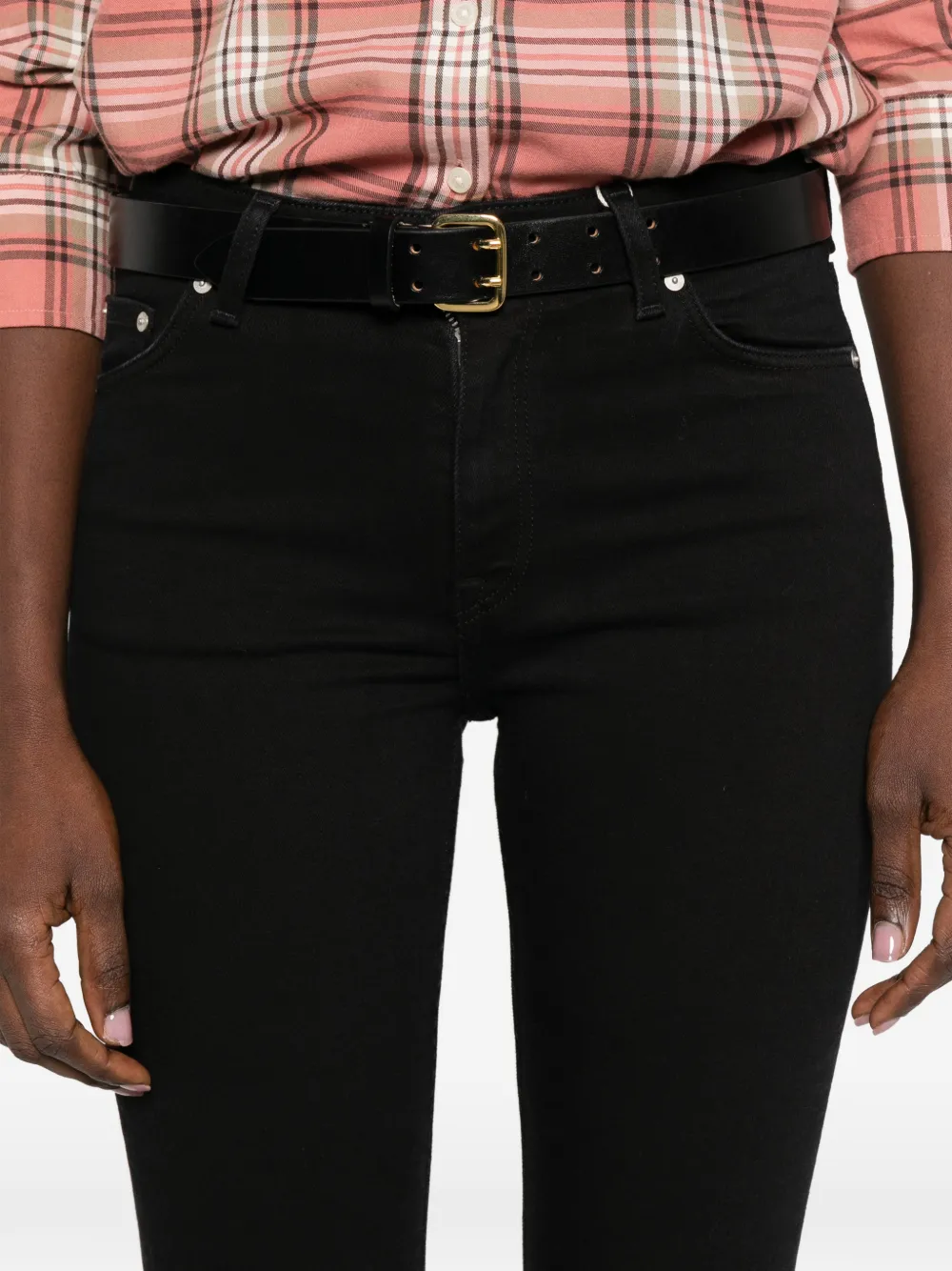 Gant Straight denim jeans Zwart