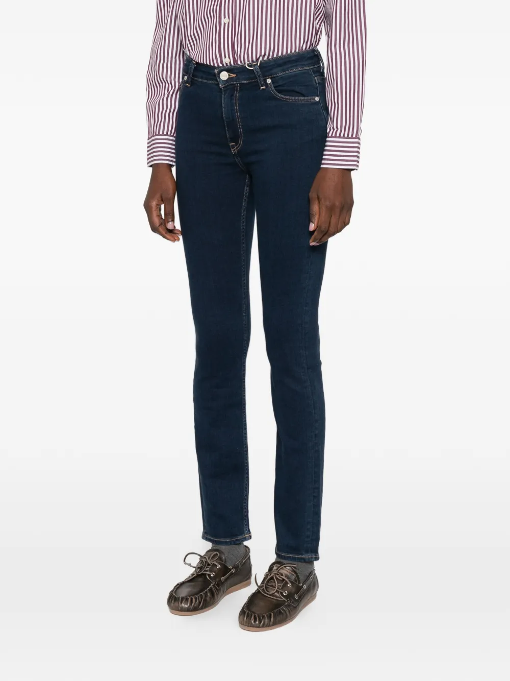  Gant Vaqueros Con Diseño Cinco Bolsillos - Azul 