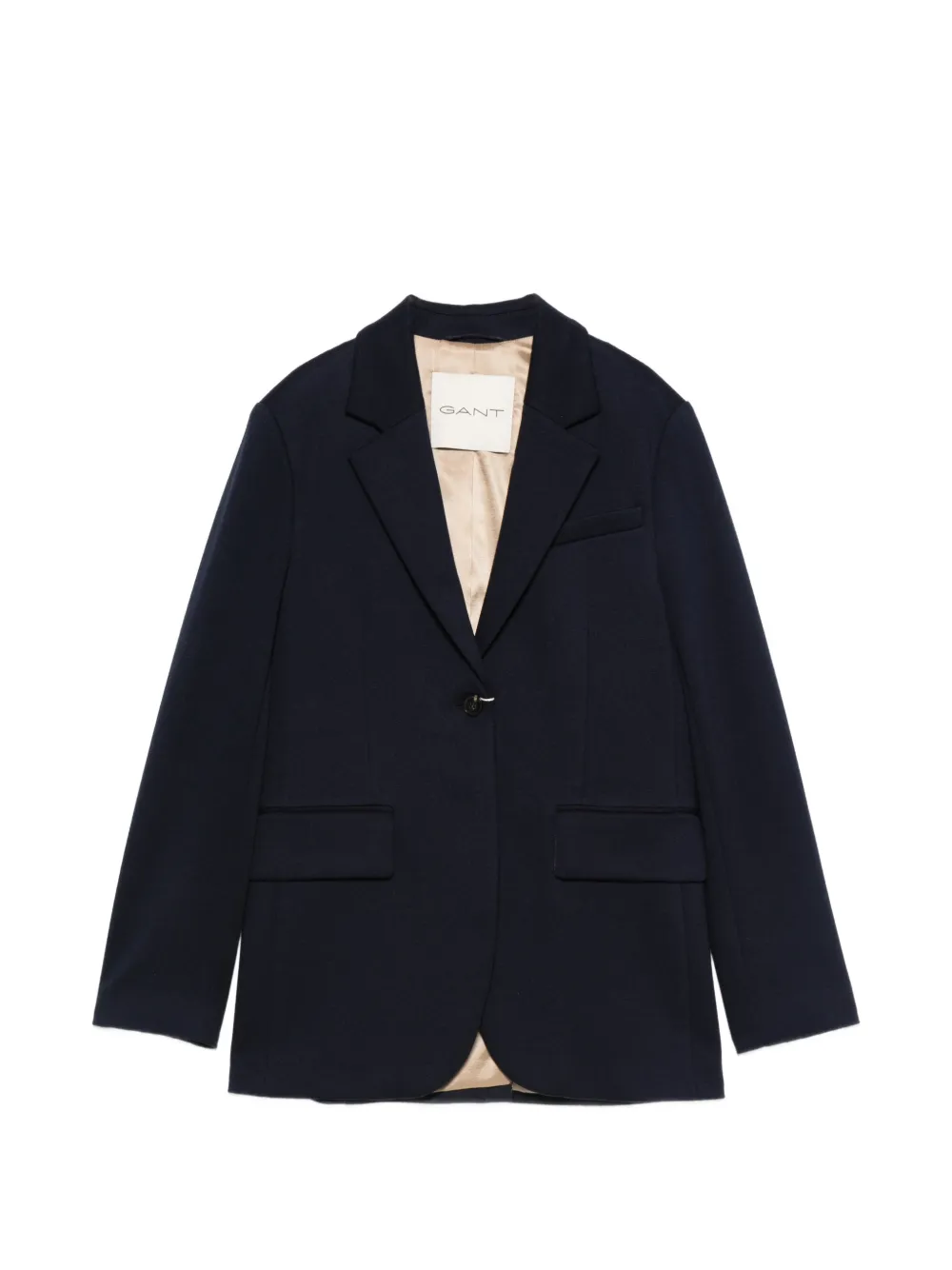 Gant Blazer monopetto con tasca - Blu