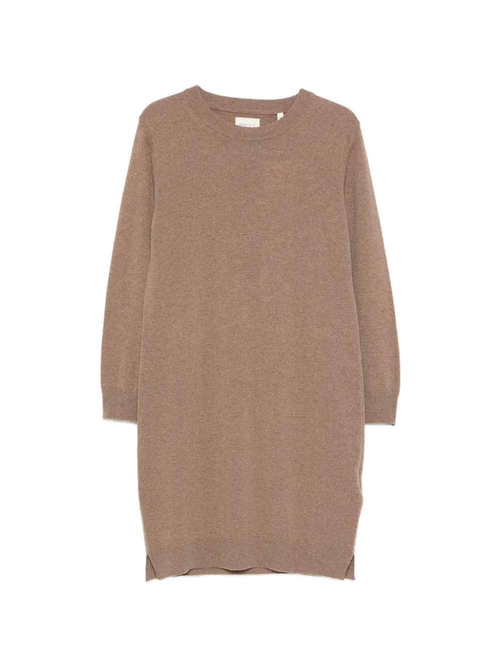 Gant long-sleeve midi dress - Brown