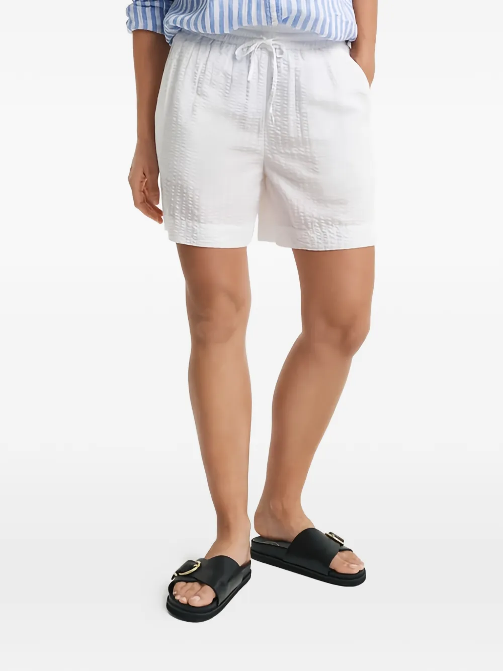 Gant Trainingsshorts met trekkoord Wit