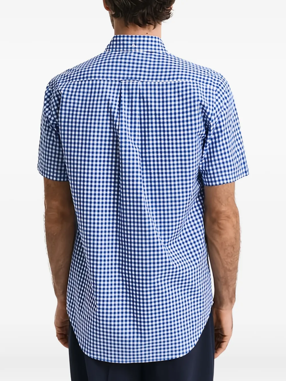 Gant Gingham Shirt - Blue 