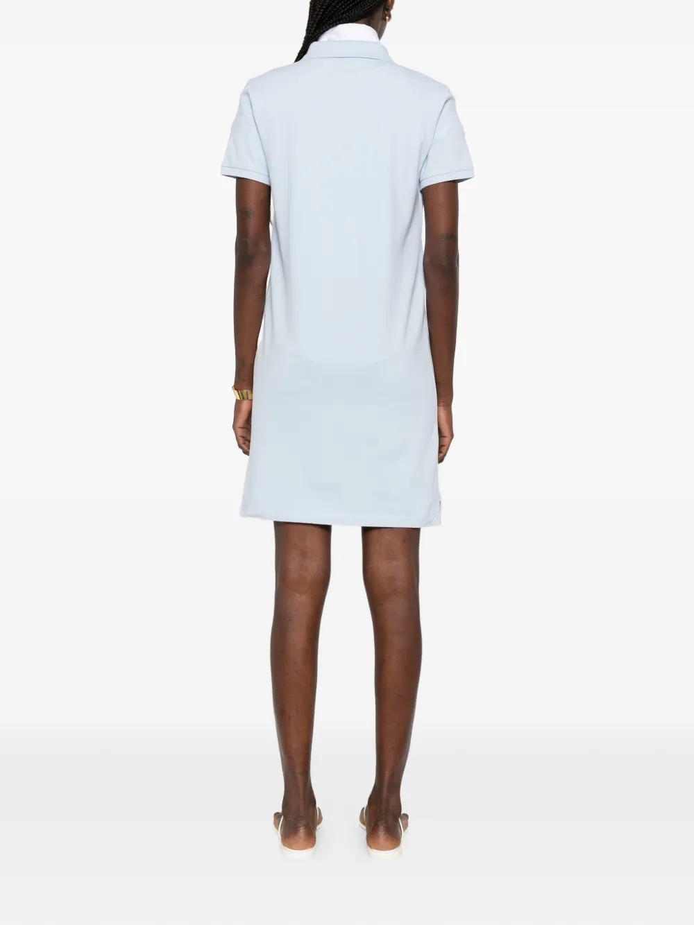 Gant Jurk met polokraag Blauw