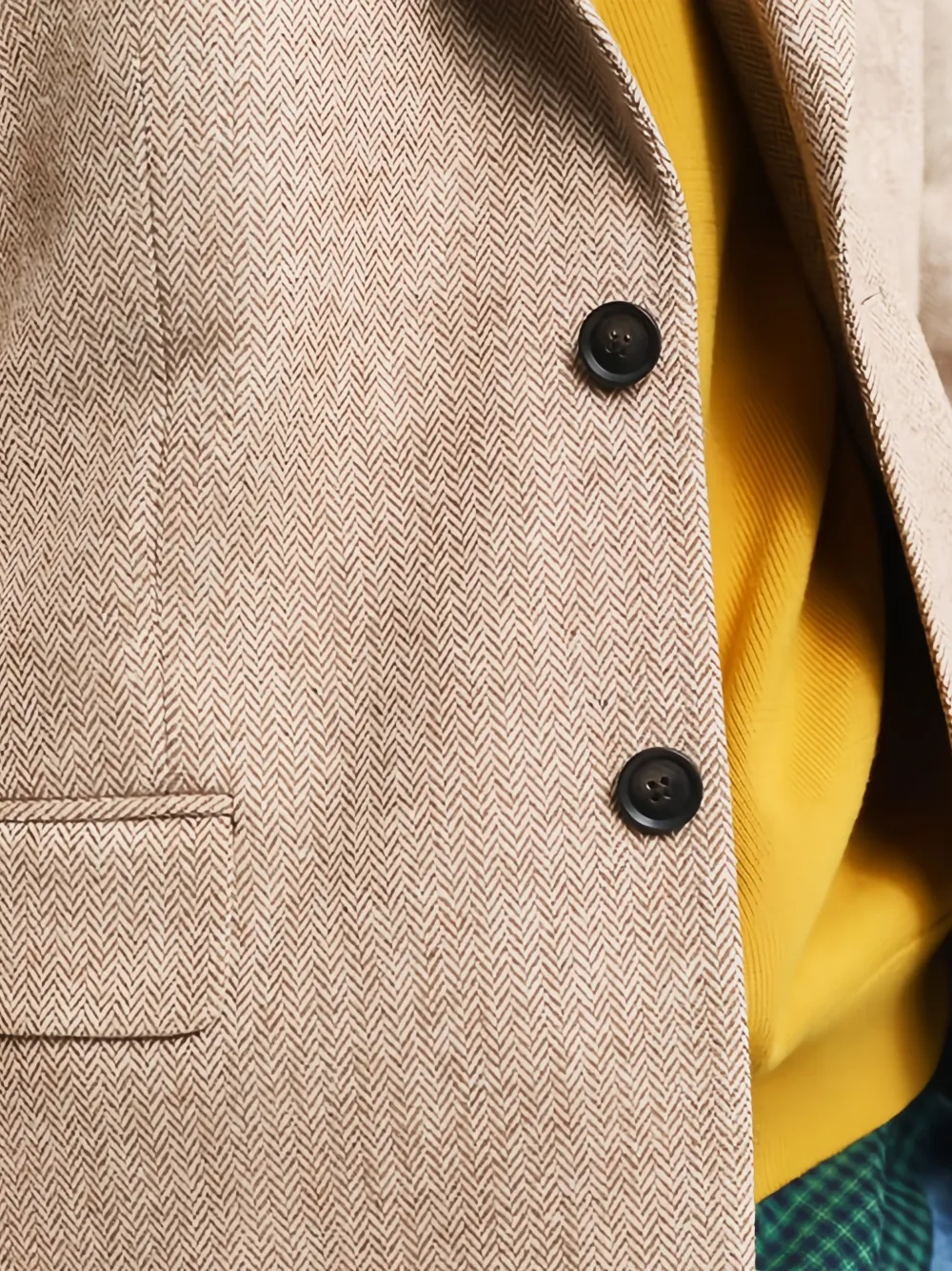 Gant Blazer met klepzakken Bruin