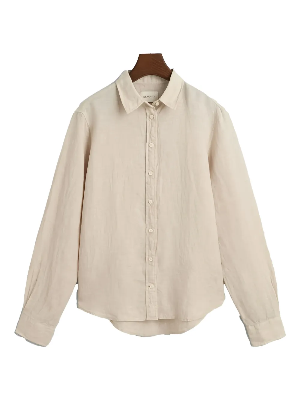 Gant buttoned long-sleeve shirt - Toni neutri