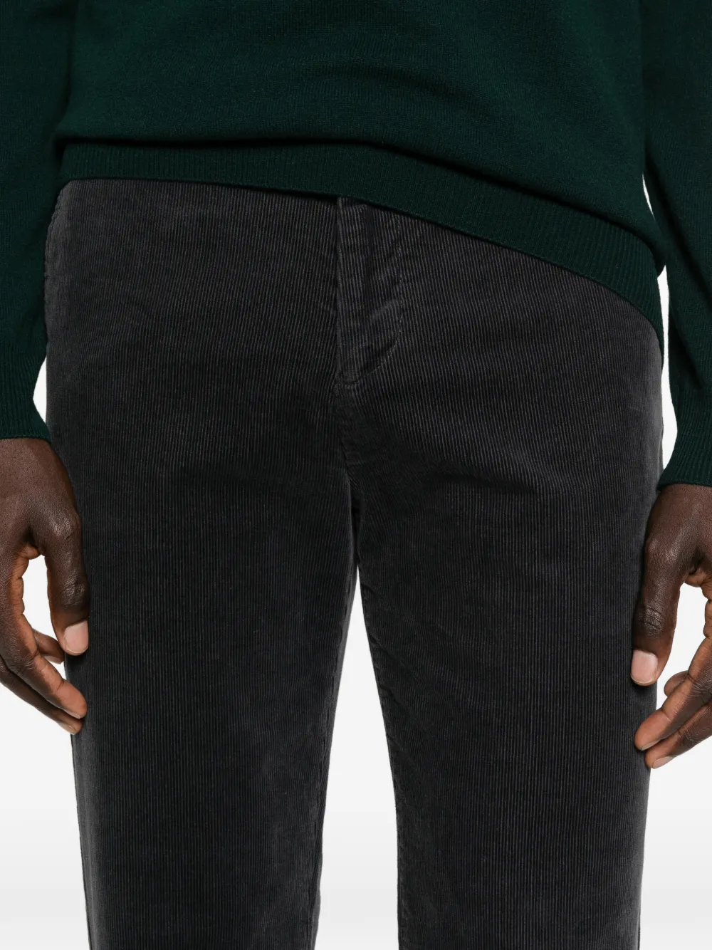 Gant Ribfluwelen broek Grijs