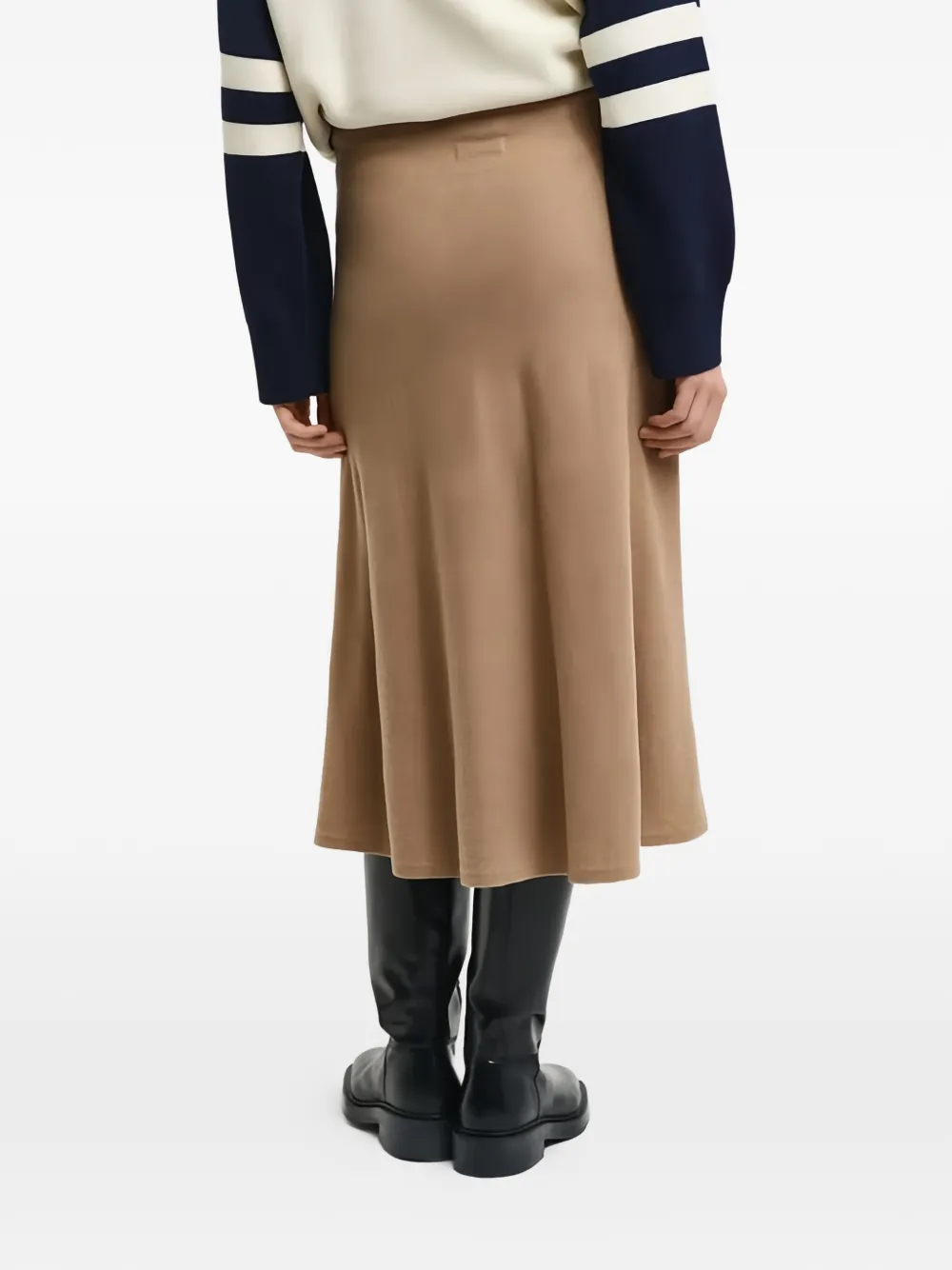 Gant A-lijn midi-rok Beige